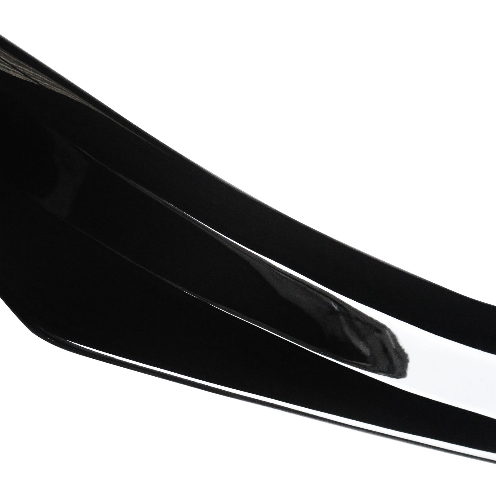 Front Lip For Ford Mustang Coupe 2015-2017 Performance Style 1 Piece Front Bumper Lip Splitter Gloss Black