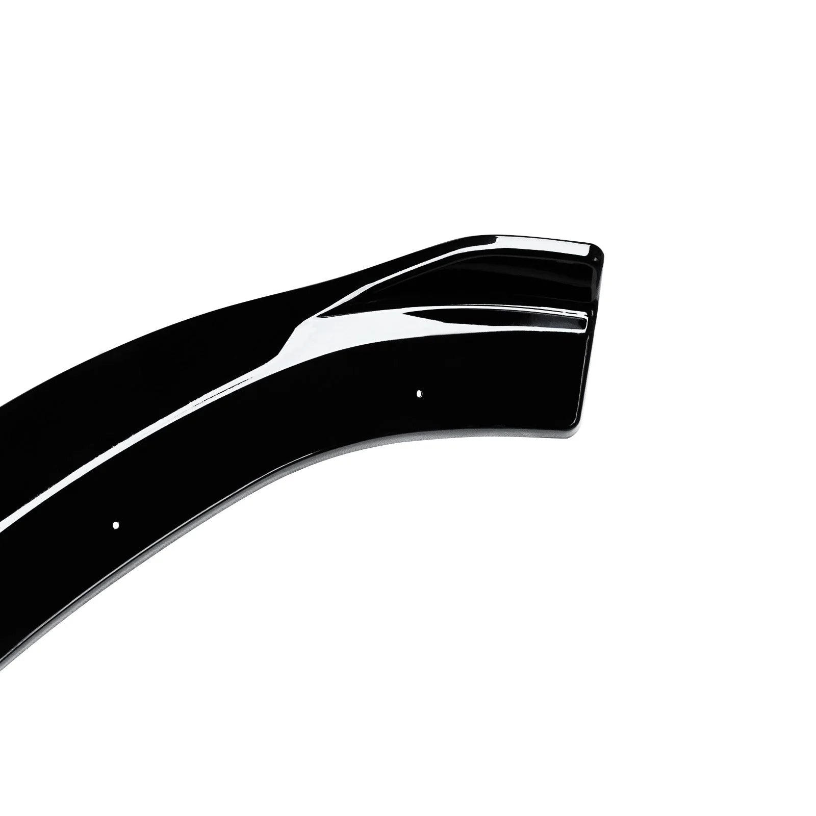 Front Splitter for 2015-2018 Mercedes-Benz C Class W205 Sport AMG-Line Front Bumper Lip Gloss Black