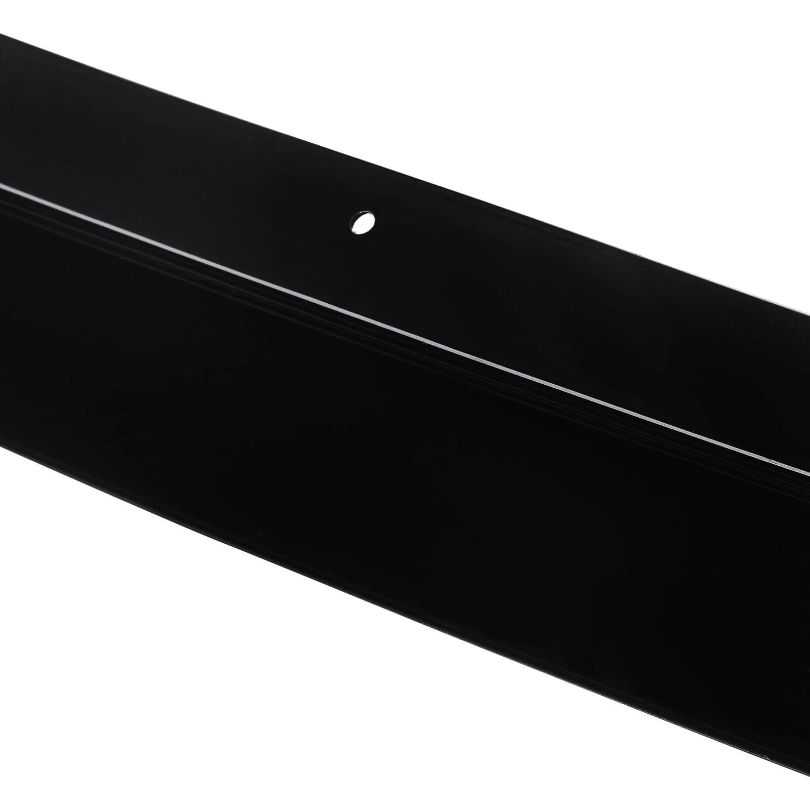 For 2020-2024 Chevy Corvette C8 Lower Bumper Splitter Painted 2PCs Front Lip Gloss Black