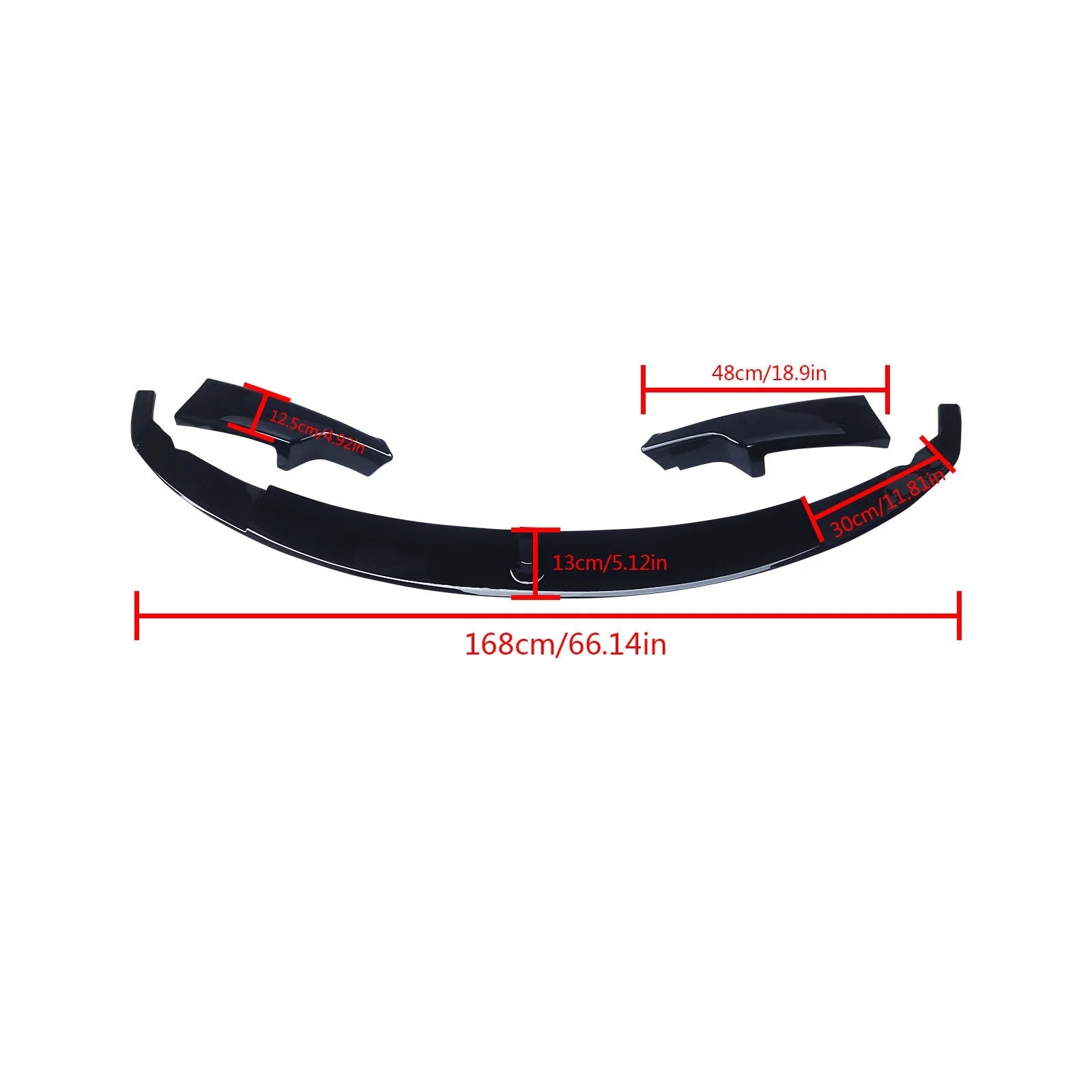 Für 2012-2018 BMW F30 3er M Tech Frontstoßstange Lippe Frontsplitter