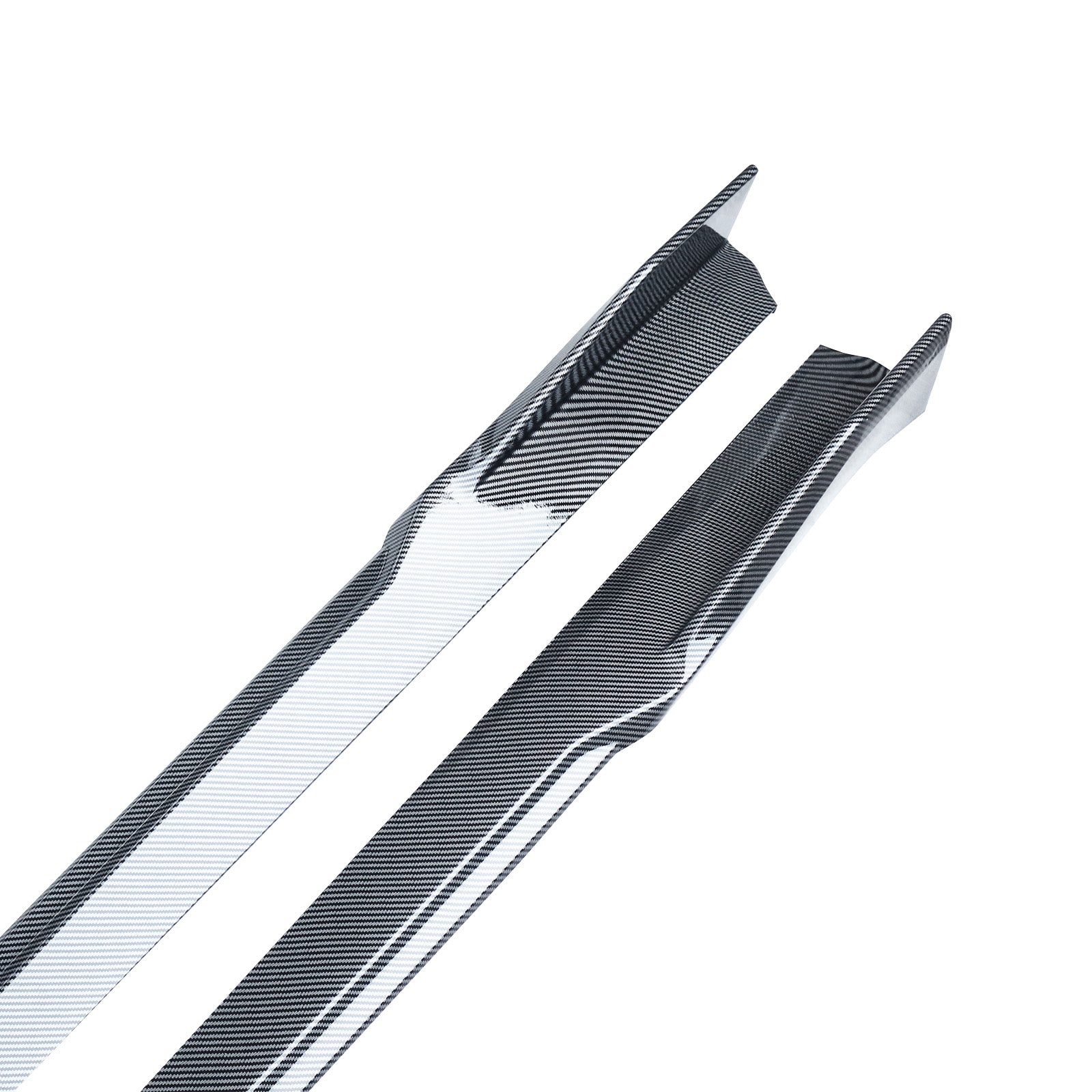 For 2021-2024 BMW 4 Series G22 G23 G26 Side Skirts 3D Racing Style ABS