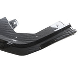 MMOMOTORSPORT Front Lip For 2022 2023 2024 11th Gen Honda Civic ABS 3 Pieces Front Bumper Lip Spoiler Splitter