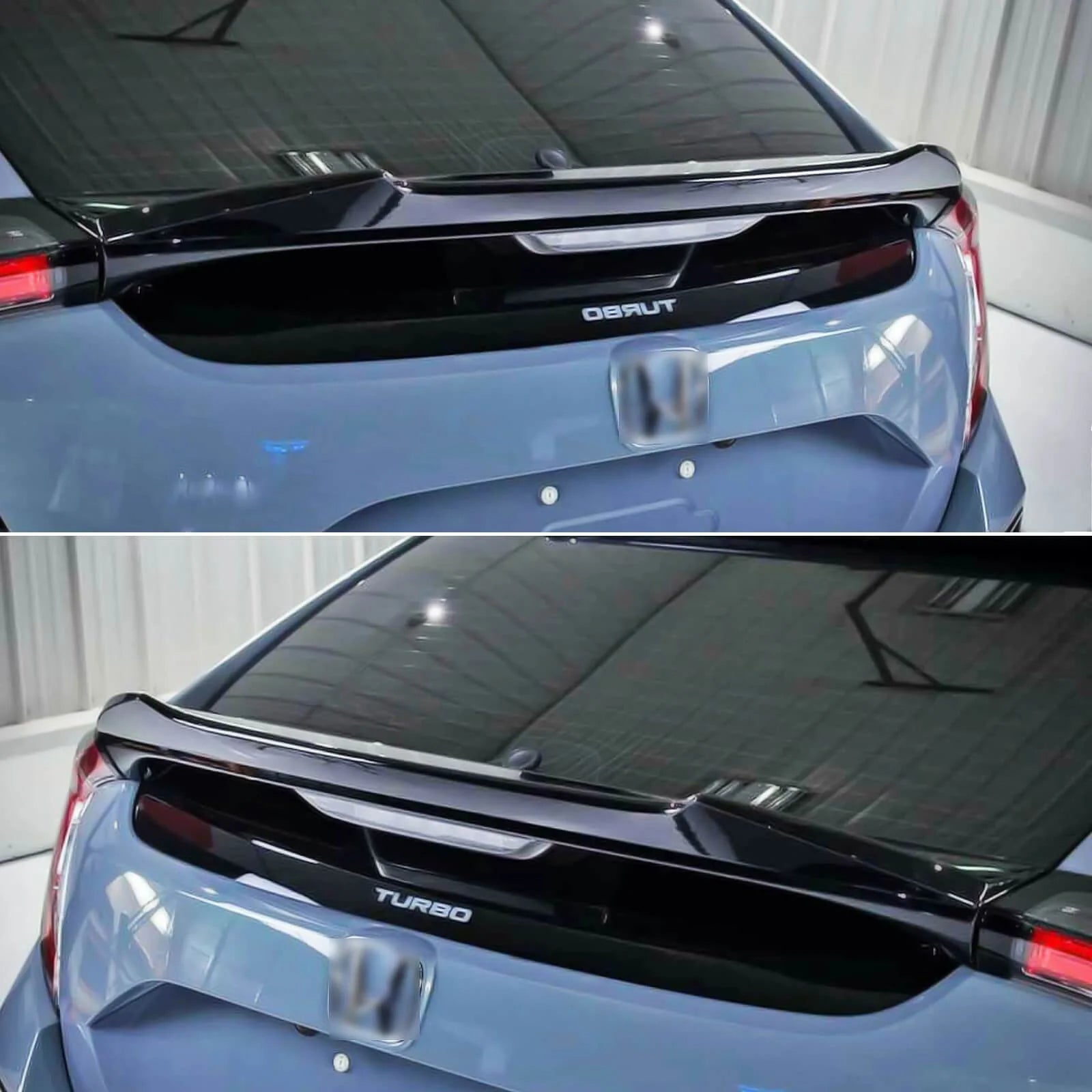 Honda Civic 10th Gen Rear Gloss Black Boot Spoiler | Type R Style