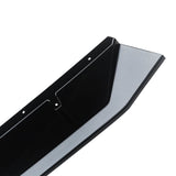 MMOMOTORSPORT Front Lip For 2022 2023 2024 11th Gen Honda Civic ABS 3 Pieces Front Bumper Lip Spoiler Splitter