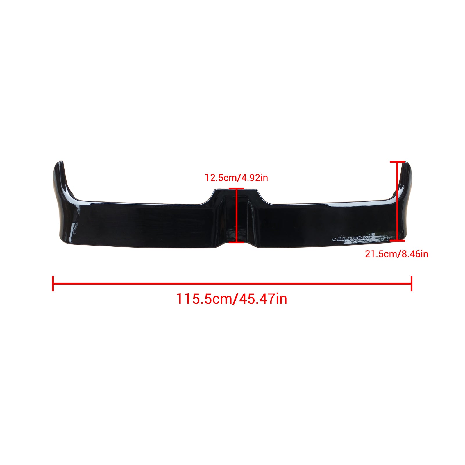 MMO For VW Polo MK5 2009-2018 6R 6C GTI R Oettinger Style Rear Boot Spoiler