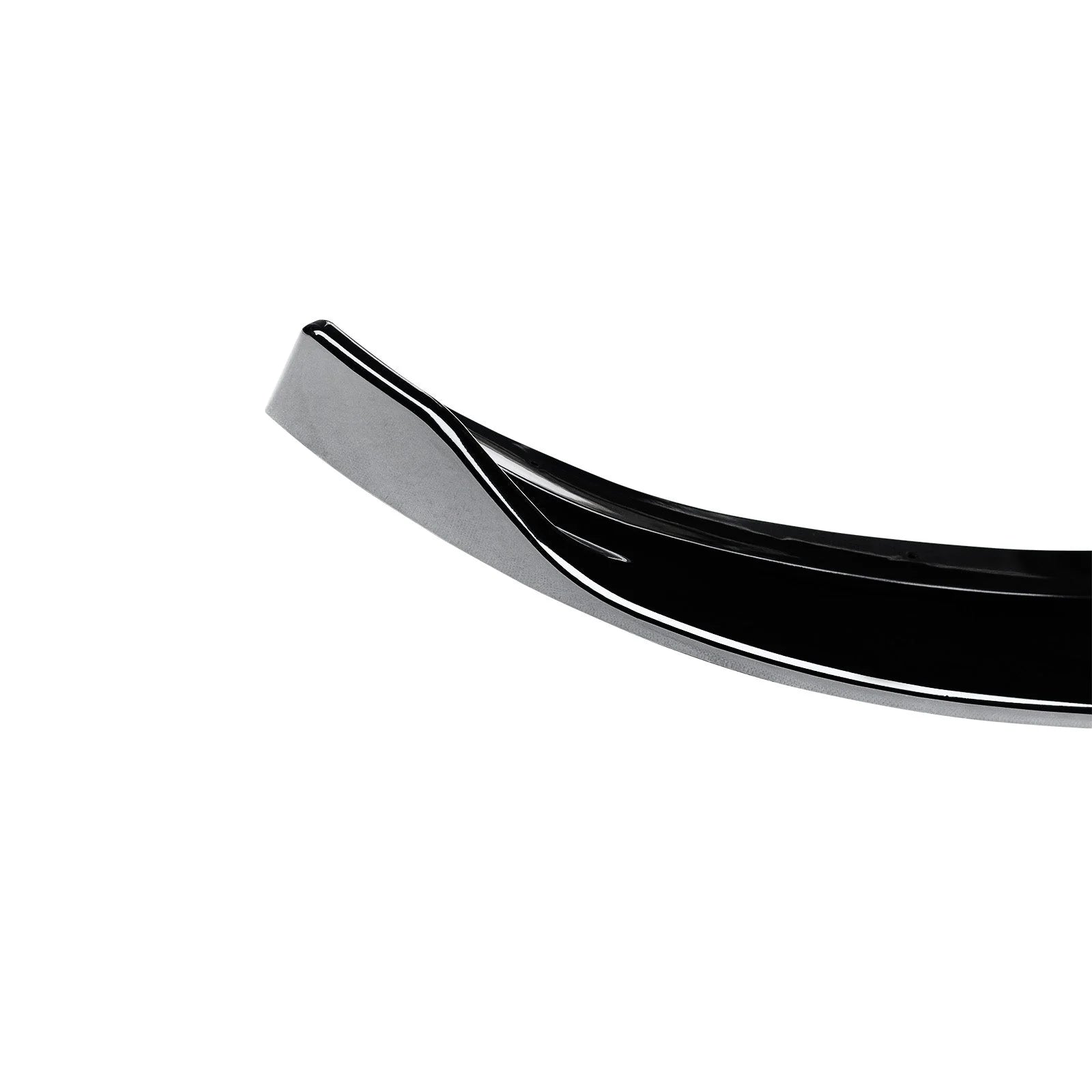 Front Splitter for 2015-2018 Mercedes-Benz C Class W205 Sport AMG-Line Front Bumper Lip Gloss Black