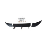 VW Golf 7 R MK7 Rear Diffuser and Rear Side Splitters 2013-2016 Spoiler Body Kit Gloss Black