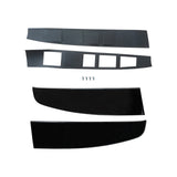 MMO For 2012-2020 Ford Transit Custom Rear Twin Barn Door Roof Spoiler Gloss Black