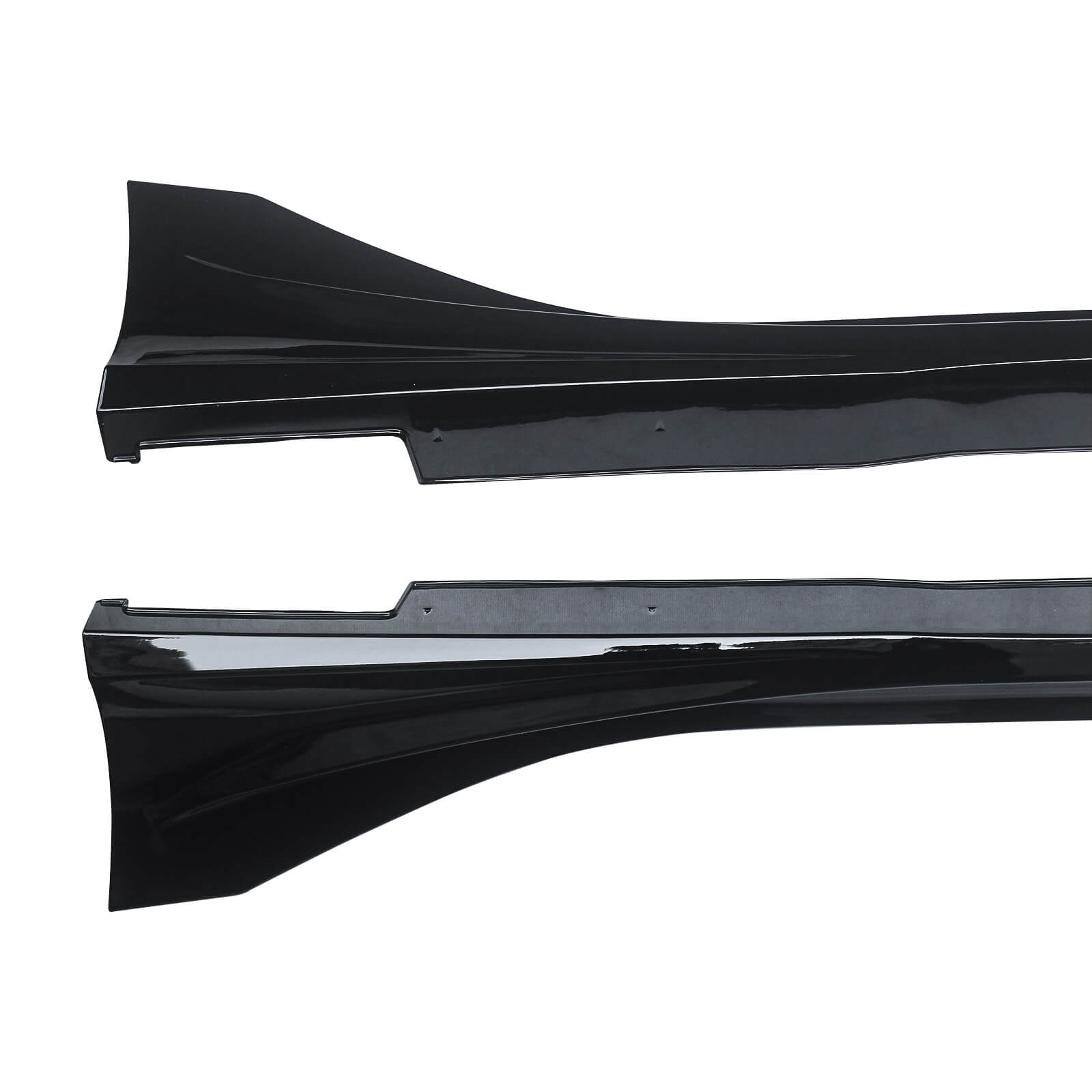 MMOMOTORSPORT Side Skirts For 2022 2023 2024 Honda Civic 11th Gen ABS Side Rocker Panel Extension Lips