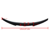 MMO Rear Spoiler For 2017-2024 Audi A4 S4 B9 Highkick M4 Style Trunk Wing
