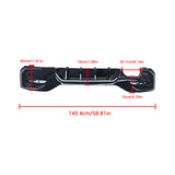MMOMOTORSPORT Rear Diffuser For BMW 1-Series F20 F21 M135 M140