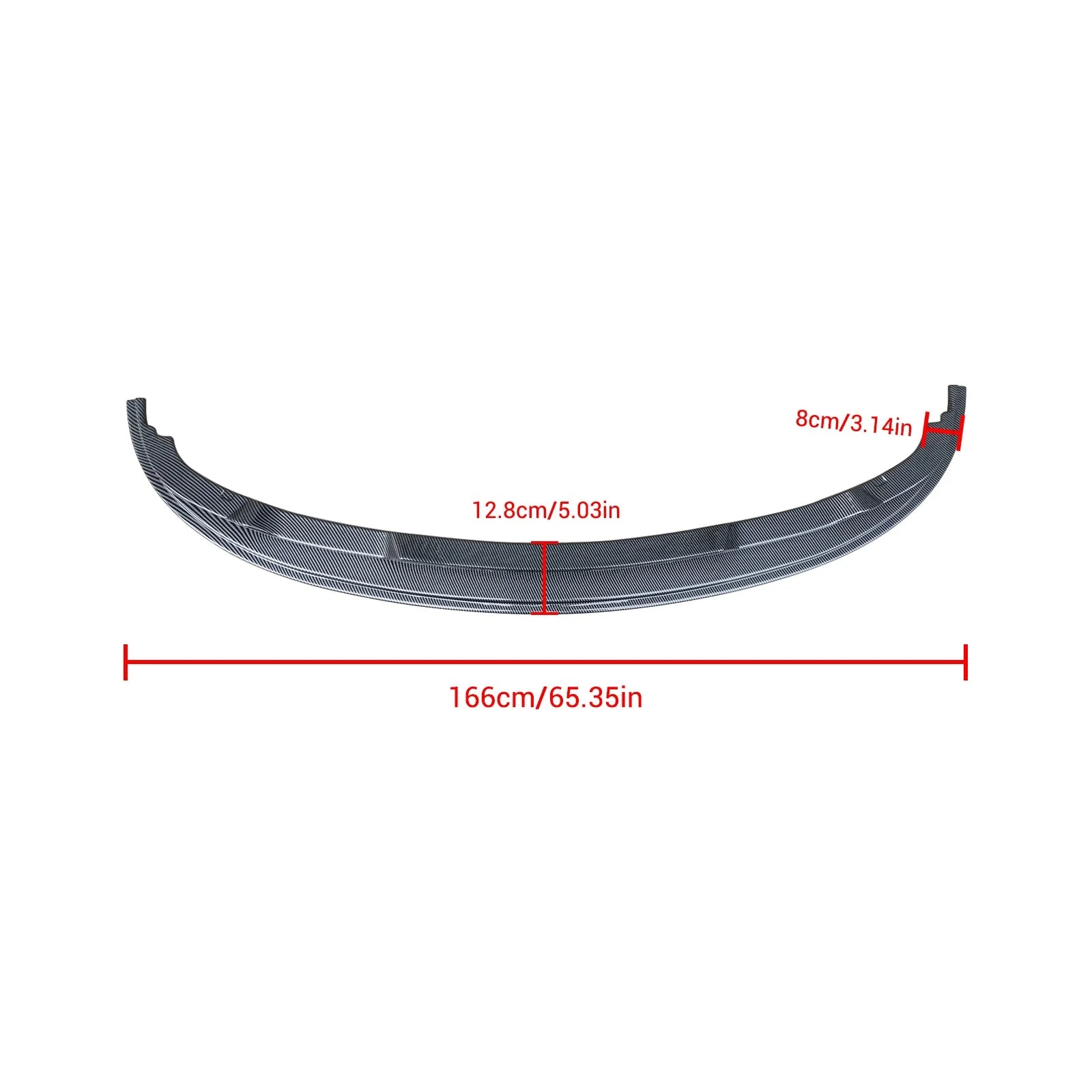 Front Lip For BMW 3 Series E90 E91 328i 335i 2009-2012 Facelift Front Bumber Lip Splitter Carbon Fibre Look
