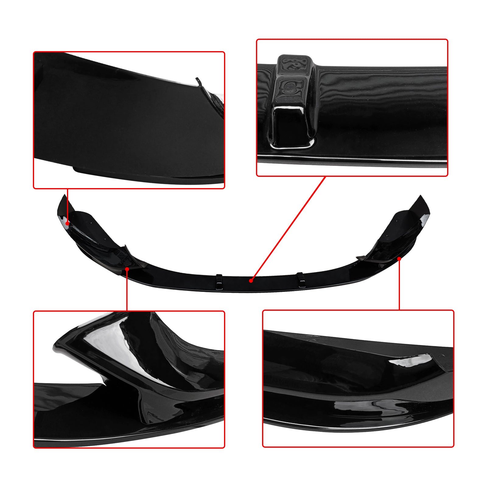 For BMW 1 Series F20 F21 2015-2020 M Sport Front Bumper Lip