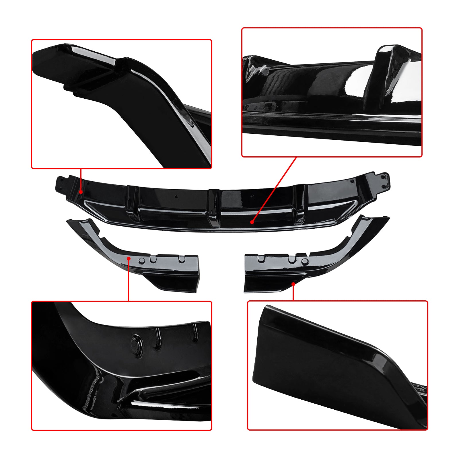 MMO For 2019-2023 BMW X5 G05 M-Sport Rear Diffuser