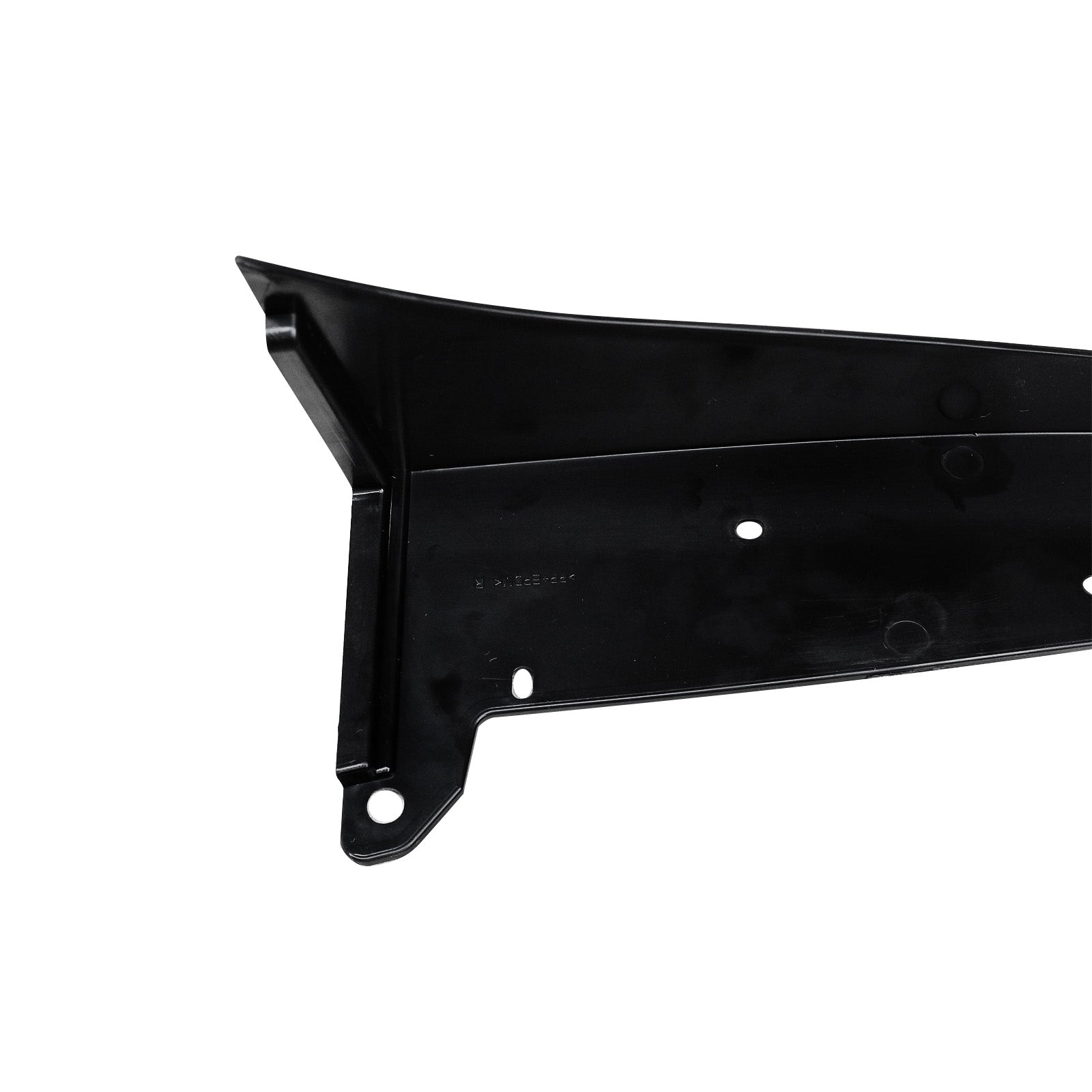 MMOMOTORSPORT Winglet Splitters For 2015-2021 Ford Mustang ABS GT500 Style Front Bumper Corner Spoiler