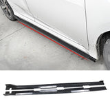 For 2016 2017 2018 2019 2020 2021 Honda Civic Sedan Hatchback Side Skirts Extension Carbon Fibre Look