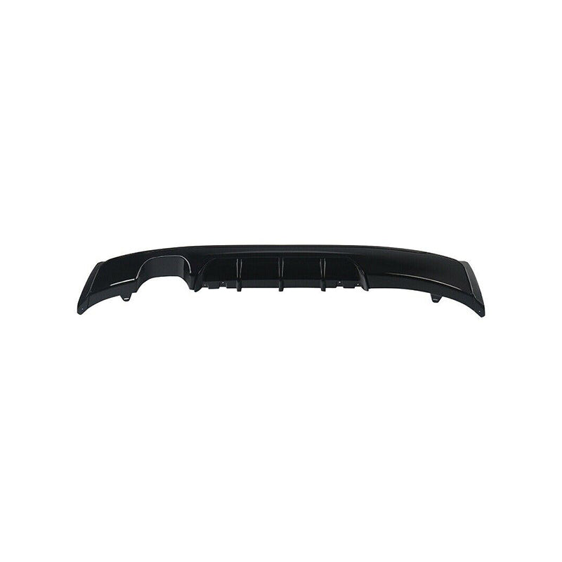 MMOMOTORSPORT Rear Diffuser For 14-21 BMW 2 Series F22 F23 M Performance Glossy Black