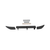 VW Golf 7 R MK7 Rear Diffuser and Rear Side Splitters 2013-2016 Spoiler Body Kit Gloss Black