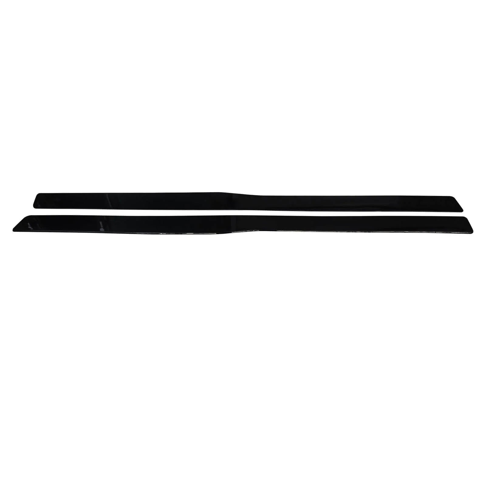 For BMW F80 M3 F82 M4 Side Skirts M Performance Style 2013-2018 Gloss Black