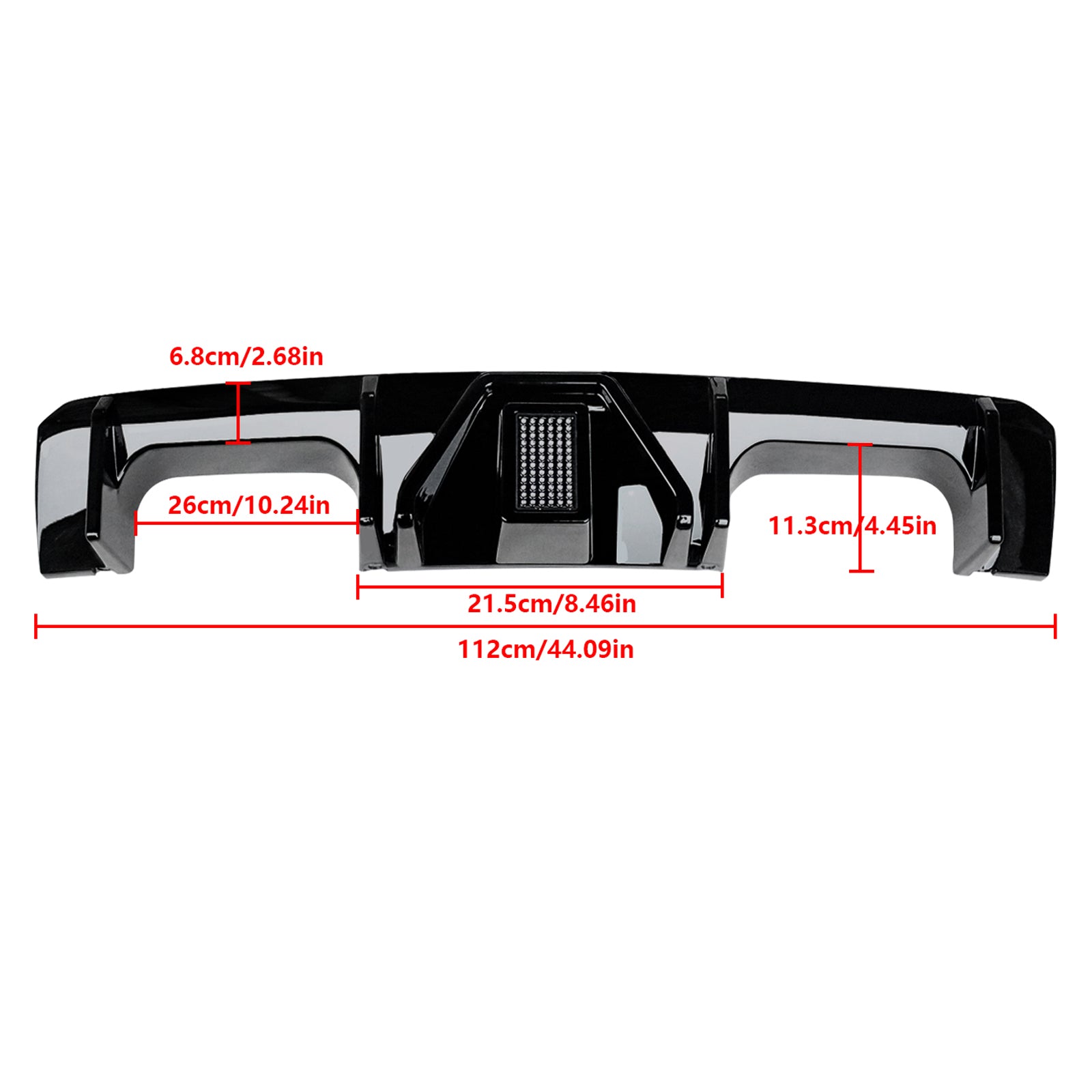 Rear Diffuser For BMW G80 M3 G82 G83 M4 M Performance Rear Bumper Lip Gloss Black