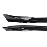 Side Skirts For 2017-2024 Tesla Model 3 Side Extension Lip Rocker Panel Gloss Black