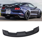 Rear Spoiler For 2015-2023 Ford Mustang Coupe GT500 Style Rear Trunk Wing Matte Black