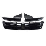 Camry SE XSE rear bumper diffuser with LED lights and corner extension