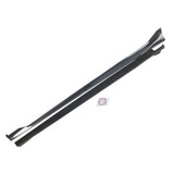 MMOMOTORSPORT Side Skirts For 2022 2023 2024 Honda Civic 11th Gen ABS Side Rocker Panel Extension Lips