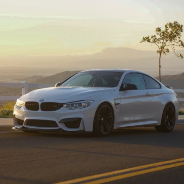 Upgrade your 2015-2019 BMW M3 F80 or M4 F82/F83 with our V2 dry carbon fiber upper fang trim for a sleek, lightweight front bumper enhancement