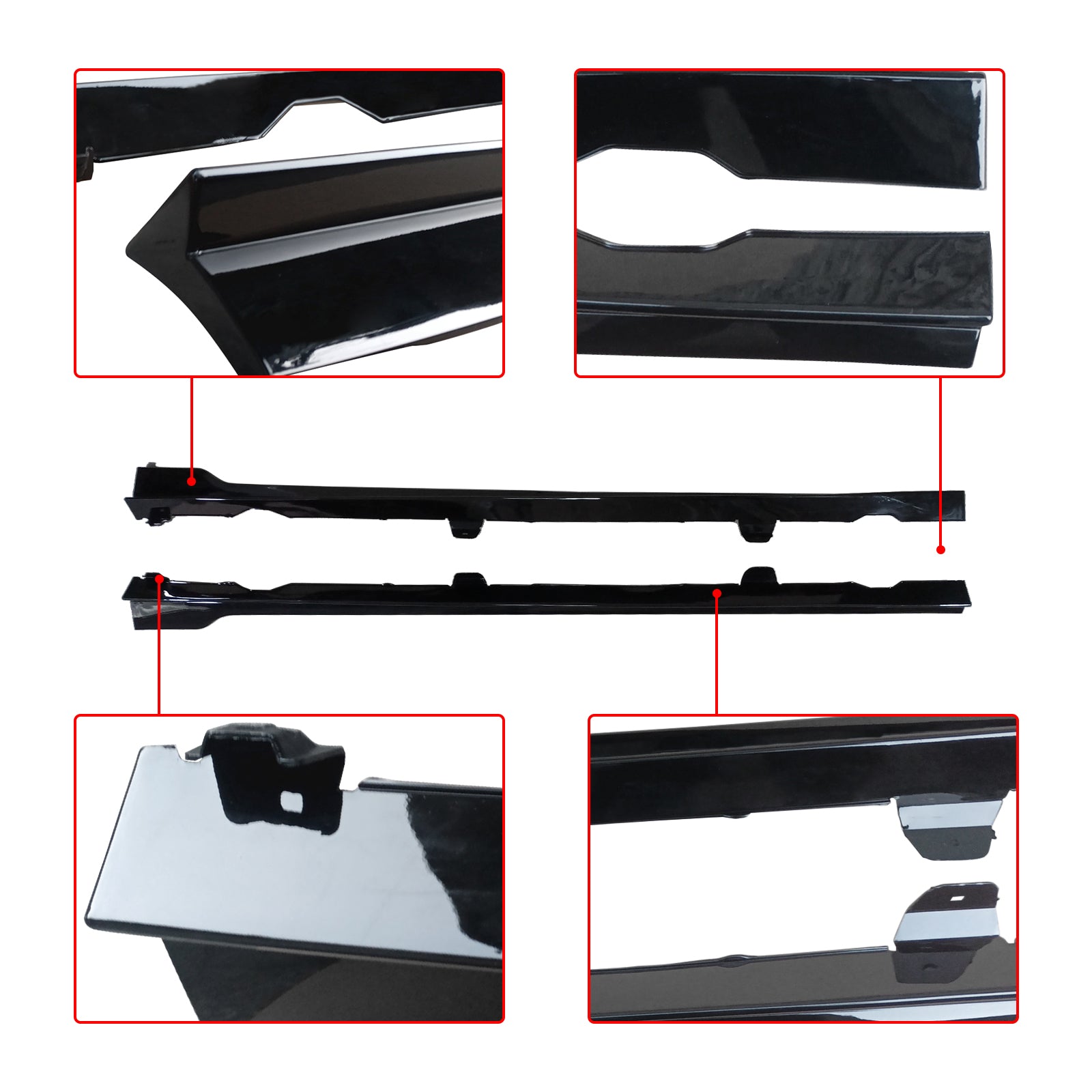 2013-2020 VW Golf Mk7 MK7.5 GTI R Side Skirts TCR Style Side trims