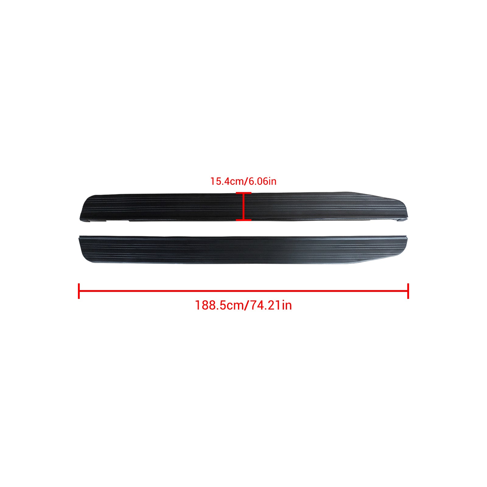 MMO For 13-22 Range Rover Sport L494 & L405 OEM Style Side Steps Running Boards-Gloss Black