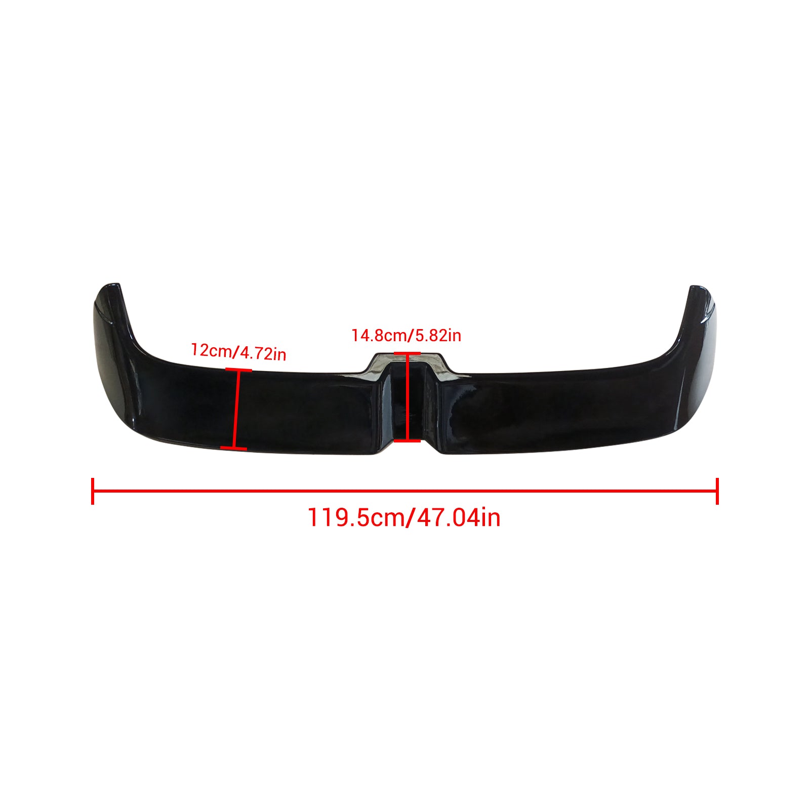 Boot Spoiler For VW Golf R GTD GTE GTI MK7 MK7.5 2013-2020 Oettinger Style Roof Spoiler Gloss Black