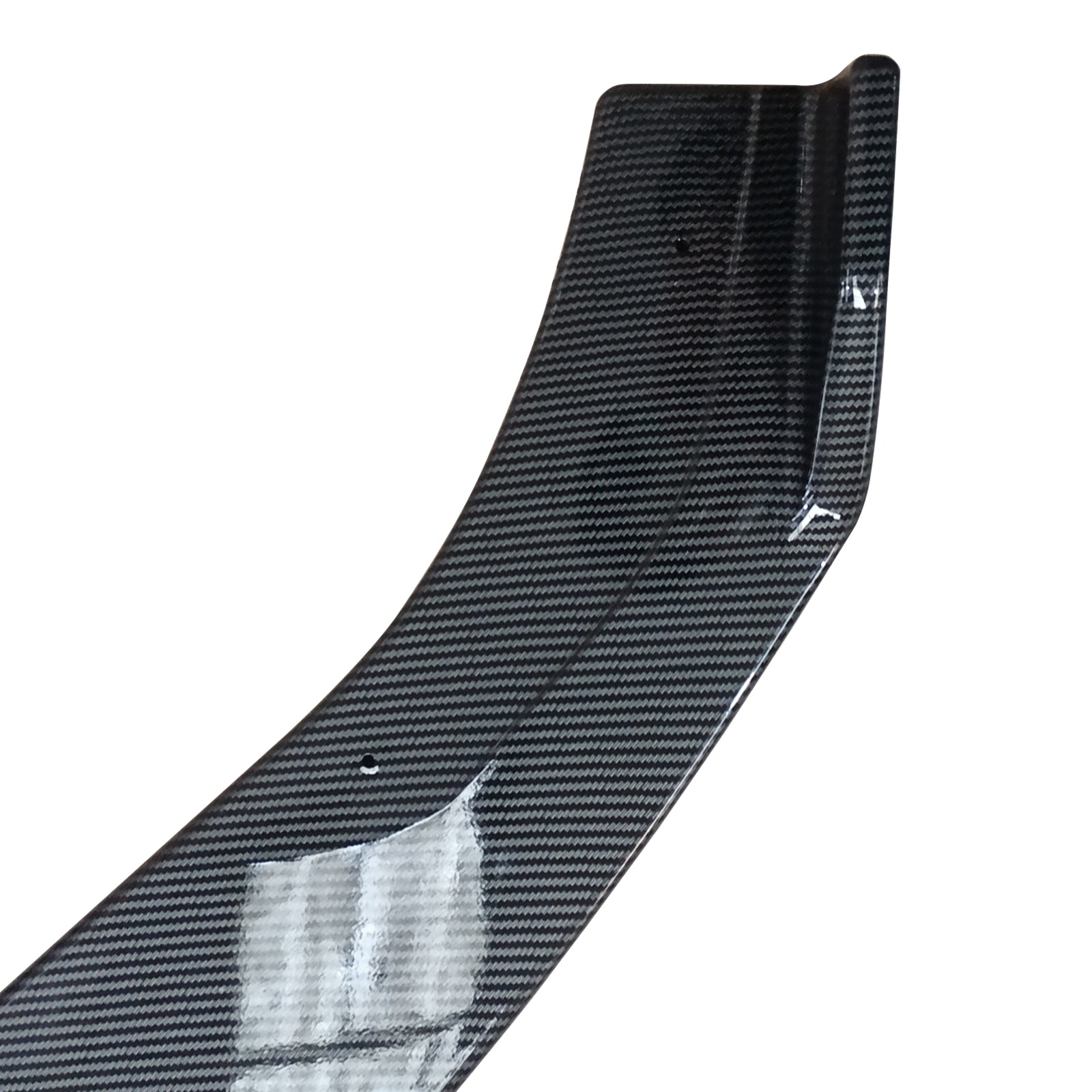 Front Bumper Lip Splitter For VW Golf MK7 MK7.5 R GTD GTI TSI TDI 2013-2020 Carbon Fibre Look