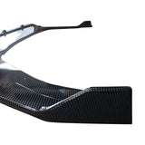 Front Bumper Lip Splitter For VW Golf MK7 MK7.5 R GTD GTI TSI TDI 2013-2020 Carbon Fibre Look