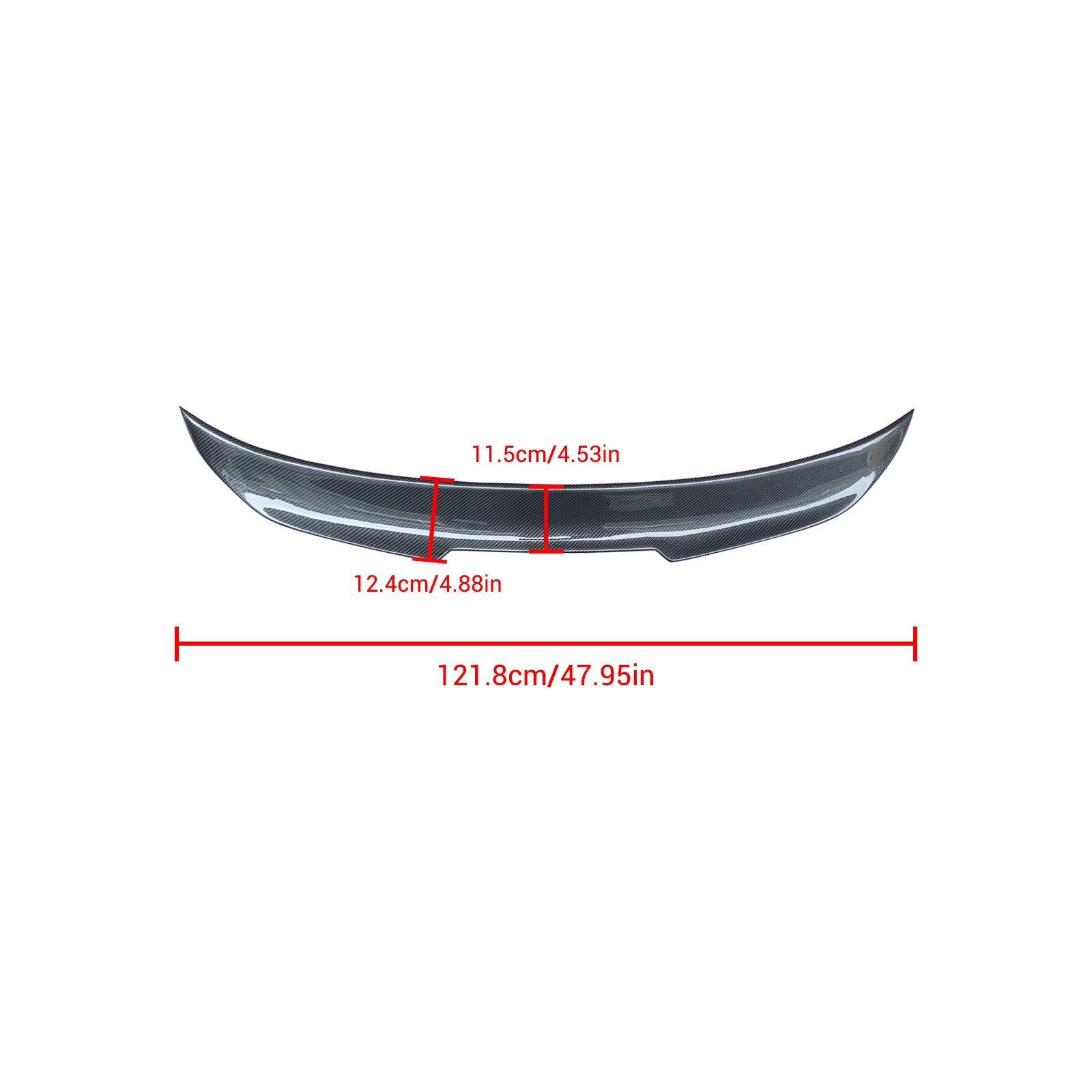 Real Carbon Fibre Rear Spoiler For BMW 2 Series Coupe G42 G87 M2 220i 230i M240i