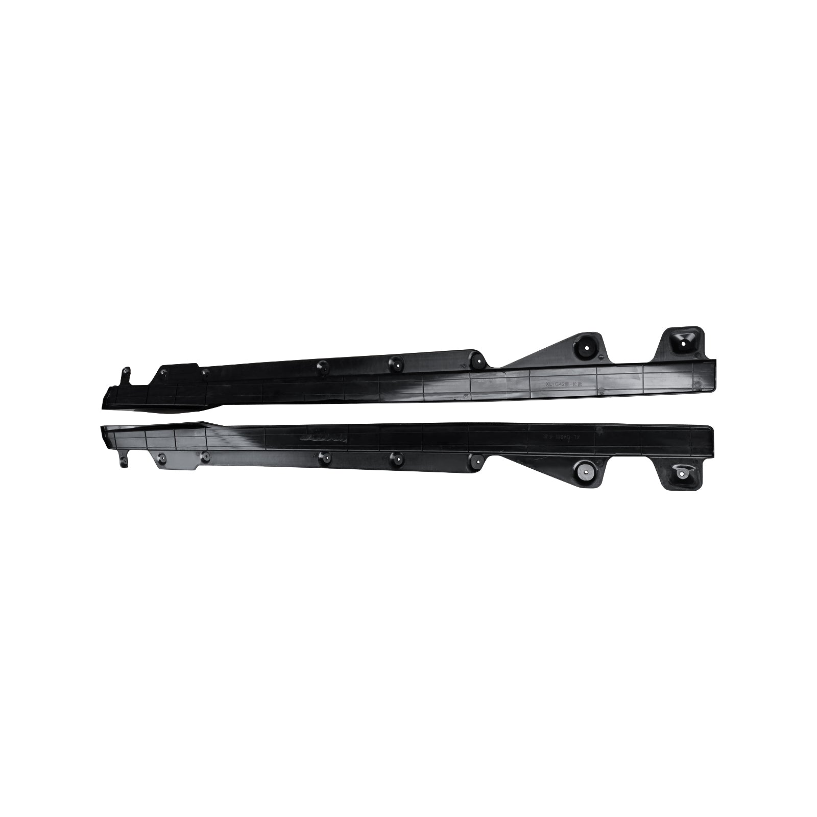 For BMW 2 Series 2022-2024 G42 230i M240i Coupe Side Skirts Gloss Black