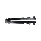 For BMW 2 Series 2022-2024 G42 230i M240i Coupe Side Skirts Gloss Black