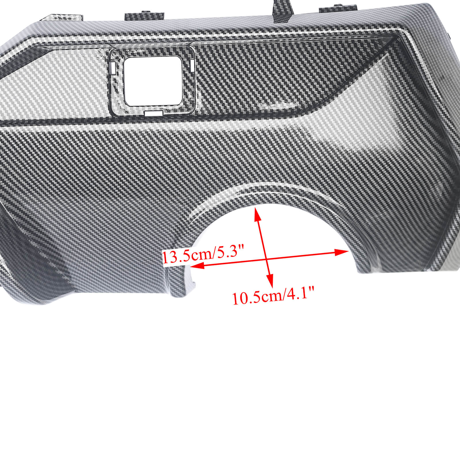 For 2021-2024 BMW 4 Series G22 G23 M-Sport Rear Diffuser W/Break Light Carbon Fiber Look