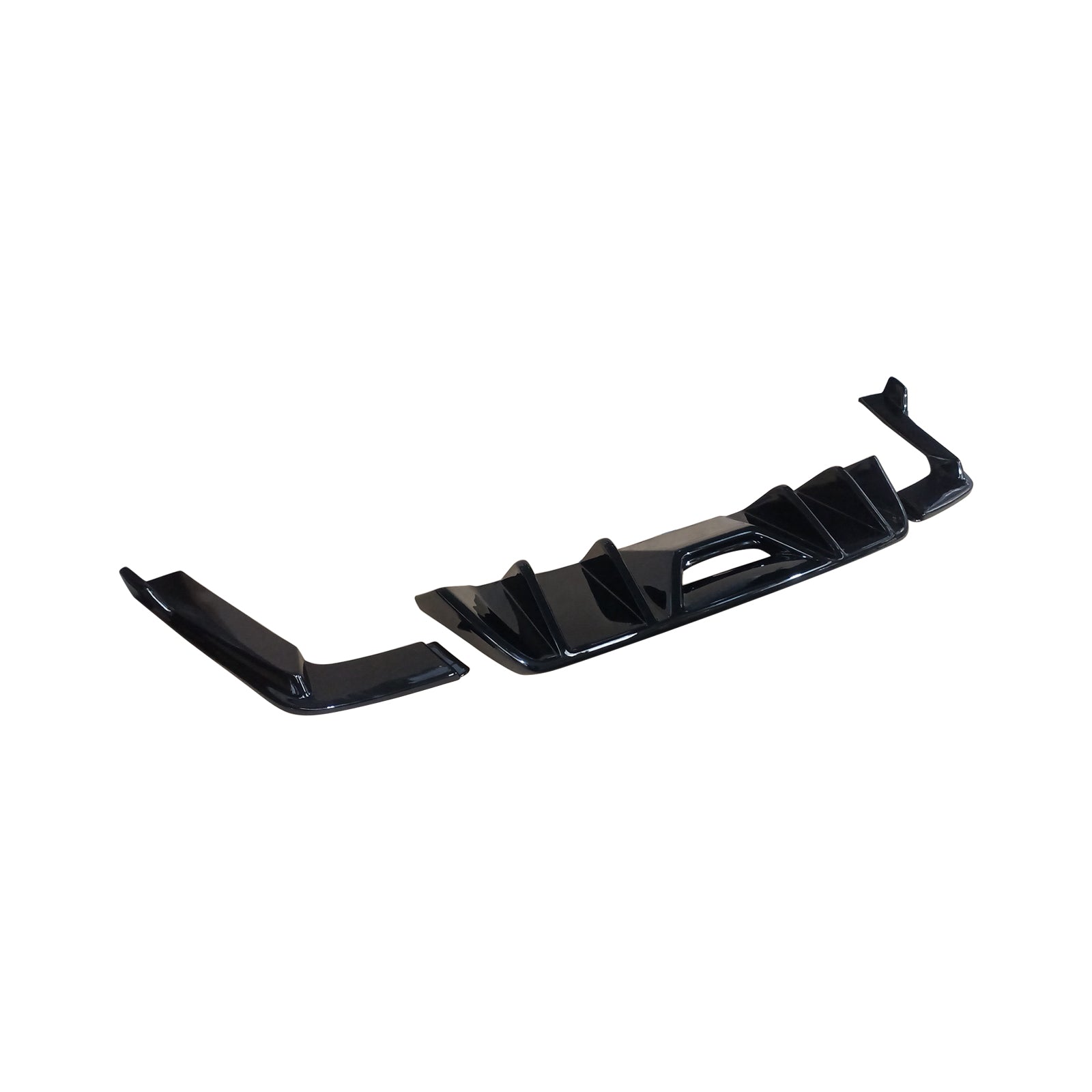 MMO For 2015-2017 Ford Mustang HN Style Rear Bumper Lip Rear Diffuser