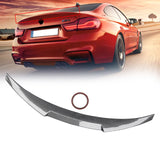 MMO For 2015-2020 BMW F82 M4 Coupe V Style Trunk Wing Rear Spoiler