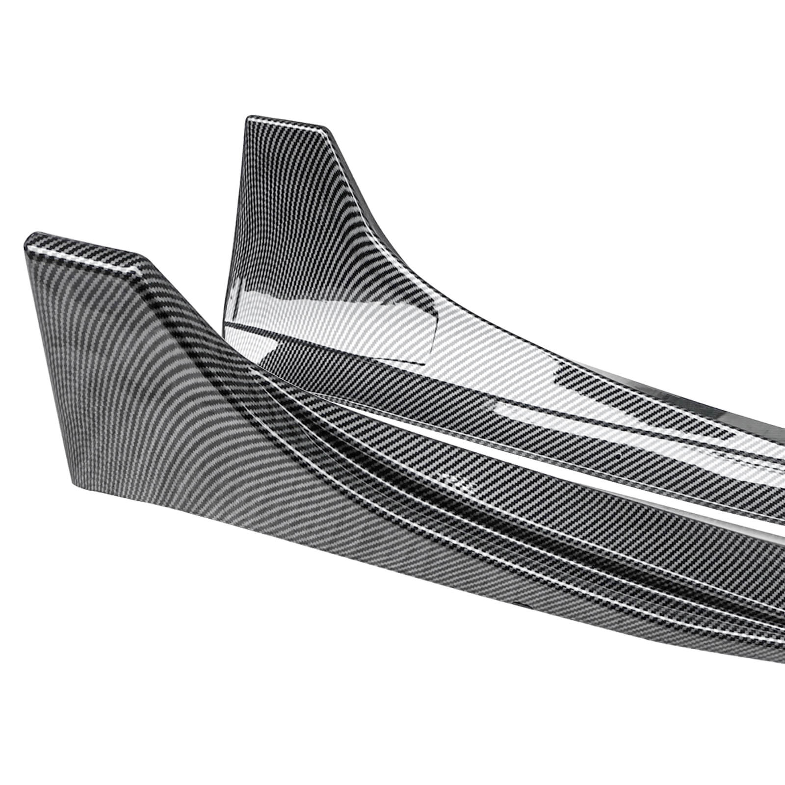 Side Skirts For 2017-2024 Tesla Model 3 Side Extension Lip Rocker Panel Carbon Fibre Look