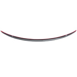 Rear Spoiler For 2017-2023 Tesla Model 3 Trunk Wing Spoiler Splitter  Carbon Fibre Look