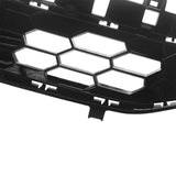MMOMOTORSPORT Front Grille For 2022 2023 11th Gen Honda Civic 4 Door Sedan Honeycomb Style