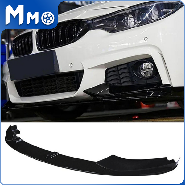 thumbnail image 2 of Nurniacl Gloss Black Front Bumper Lip Spoiler For BMW 4 Series F32 F33 F36 M Sport (2014-2020) 2 of 6