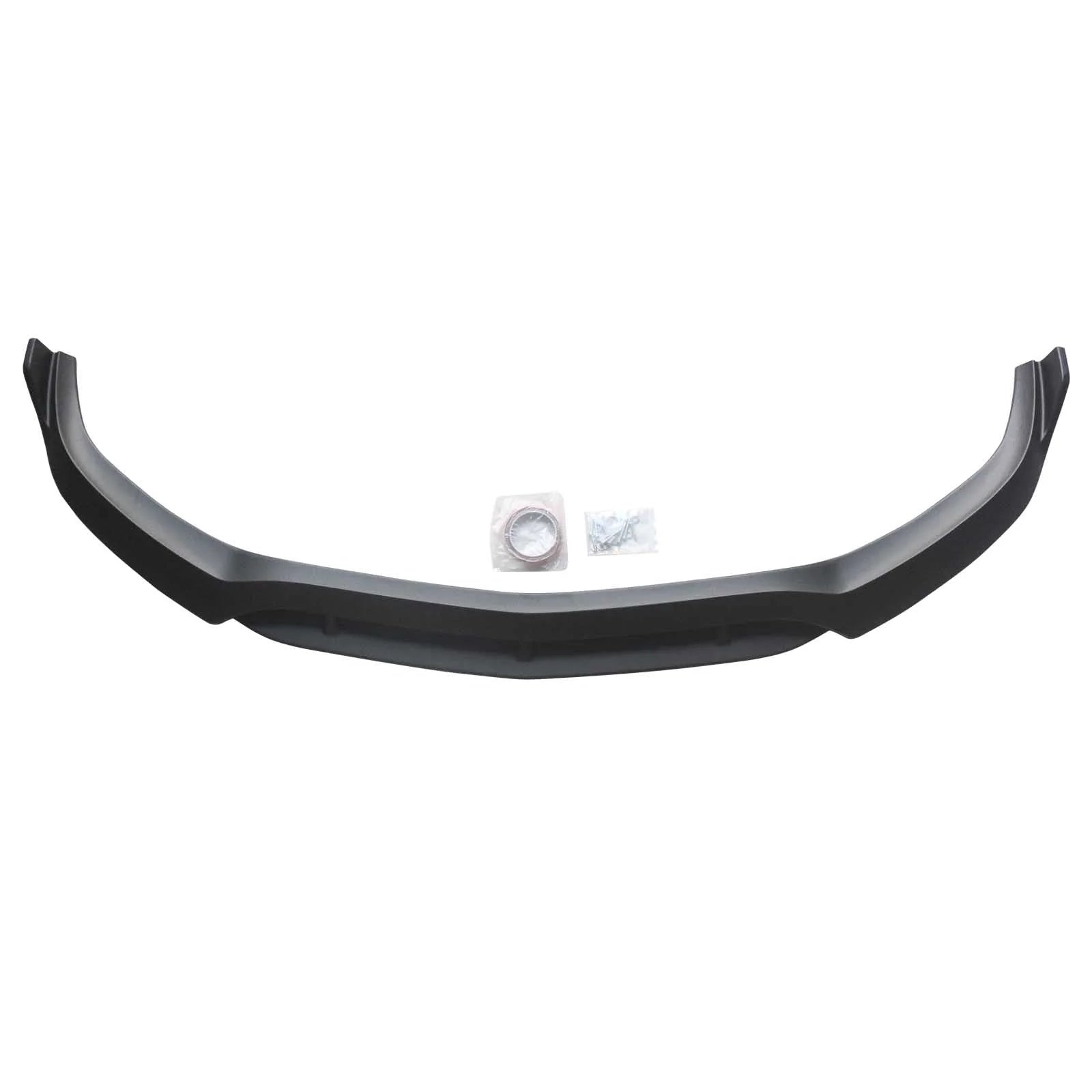 For 2015-2021 Mercedes-AMG C63 C63S B Style Front Bumper Lip Splitter Gloss Black
