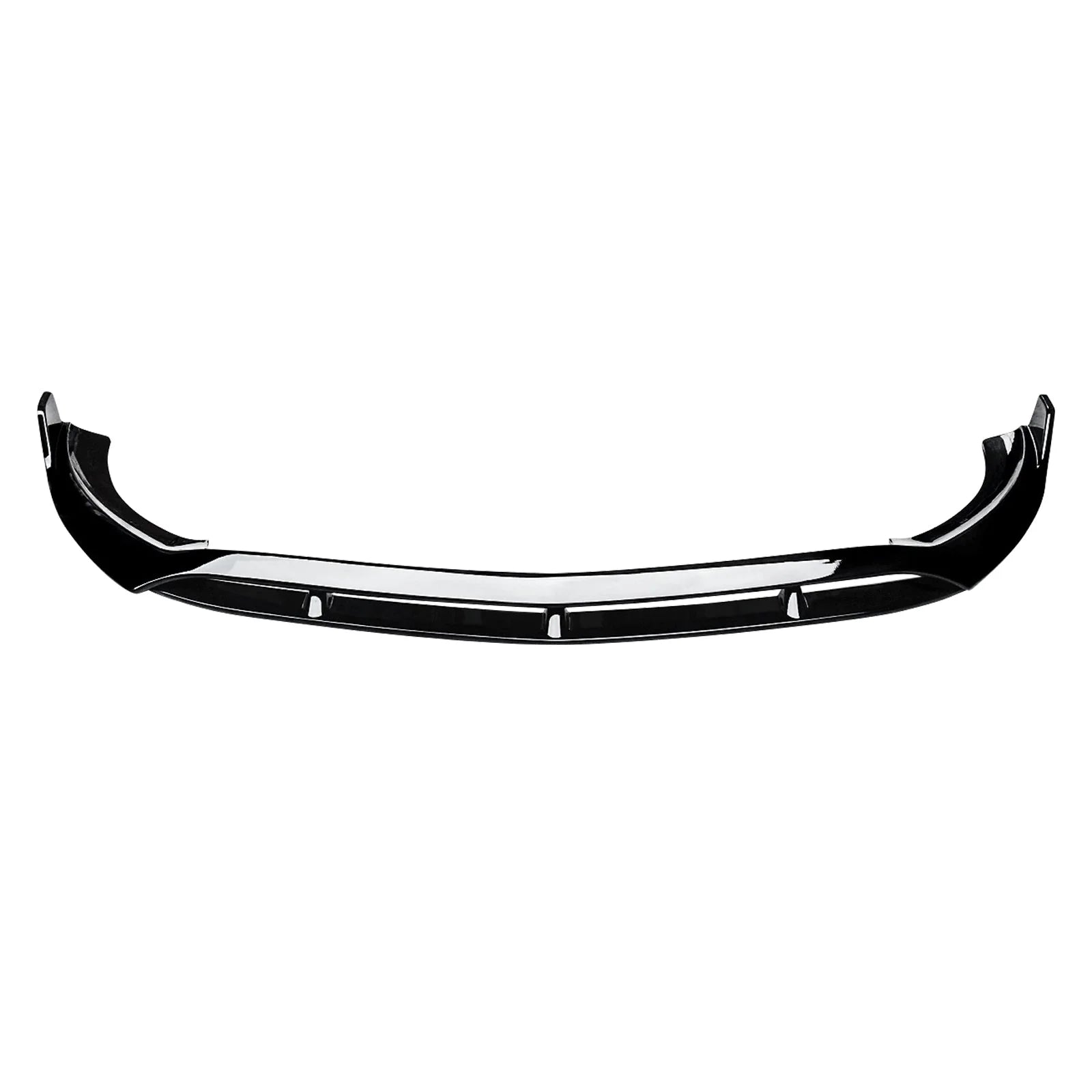 For Mercedes-Benz CLA-Class C118 CLA 250 CLA35 CLA45 2020-2023 Front Bumper Lip Splitter Gloss Black
