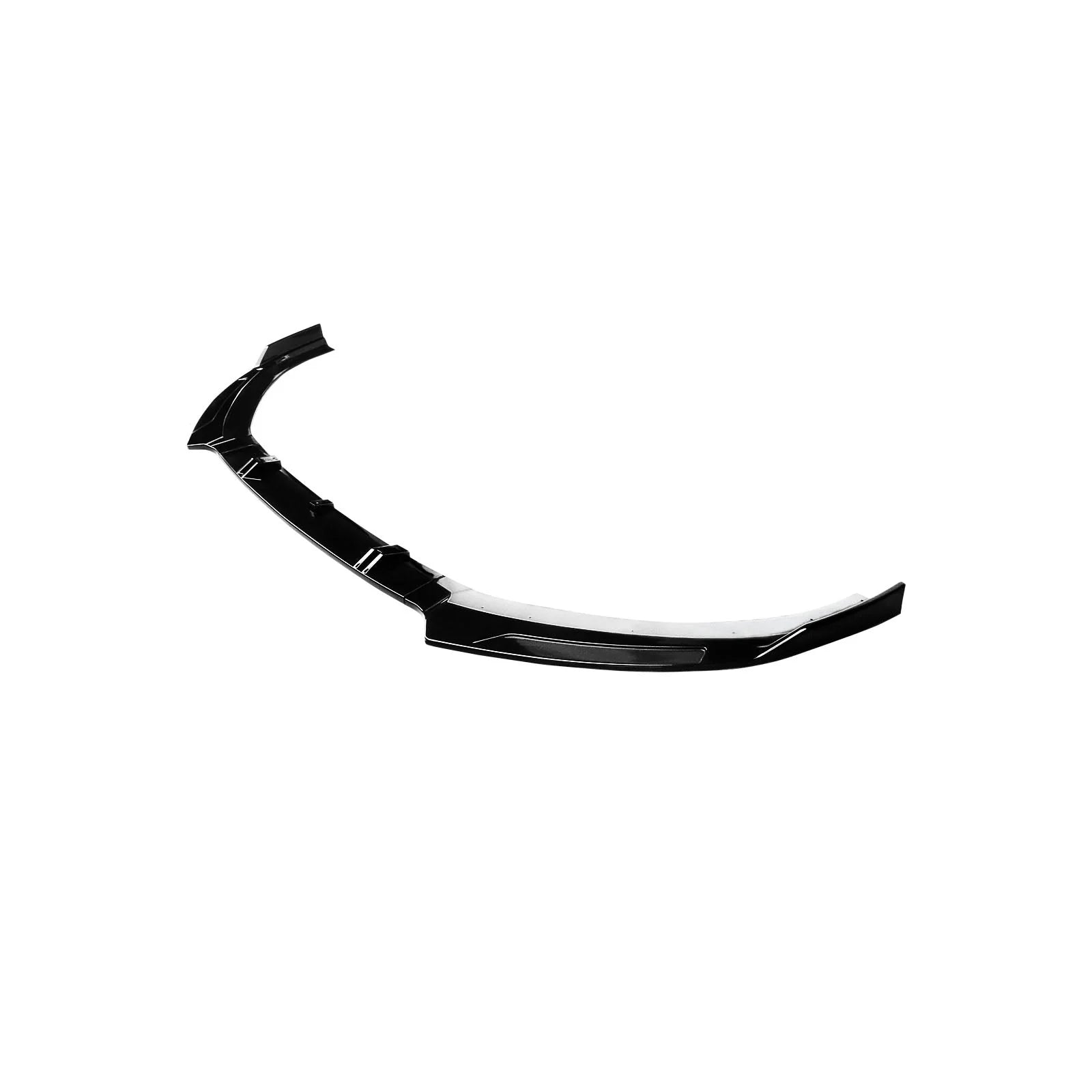 Front Bumper Lip For 2014-2016 Audi S3 A3 S Line Spoiler Splitter Gloss Black