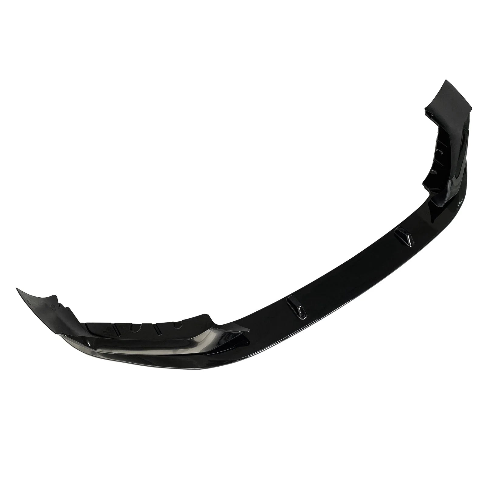 Front Lip For 2021-2023 BMW 5 Series G30 G31 Facelift M Sport Front Bumper Splitter Gloss Black