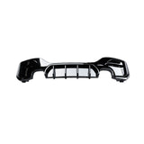 For BMW 1 Series F20 F21 M135 M140 Rear Diffuser Gloss Black