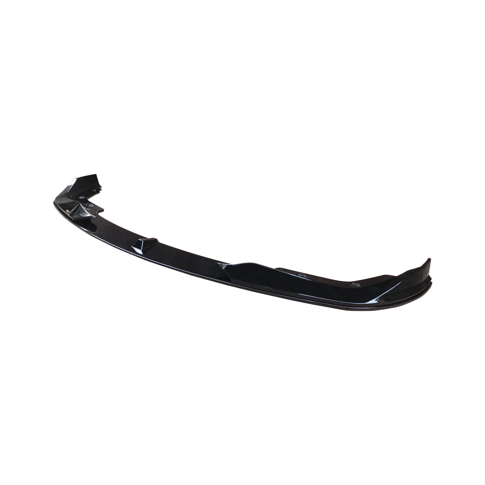 For 2019-2023 BMW 3 Series G20 G21 G28 M Sport Front Bumper Lip Splitter With Corner Pieces Gloss Black